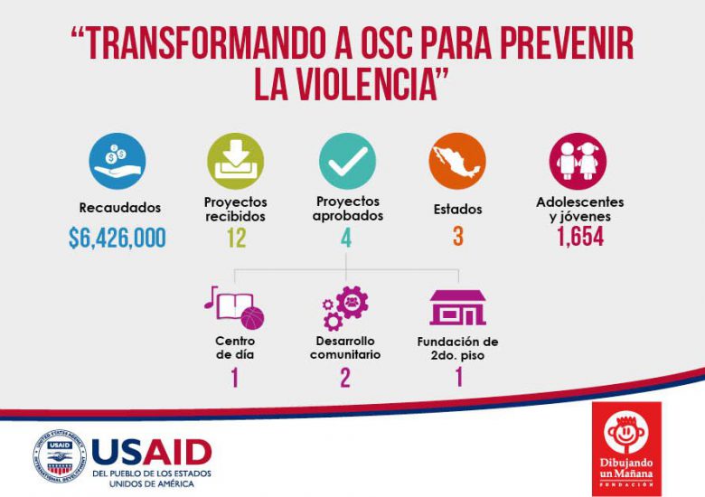 Profesionalizando organizaciones de la mano con USAID para prevenir la violencia